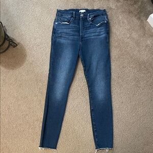 Good American Dark Blue Skinny Jeans